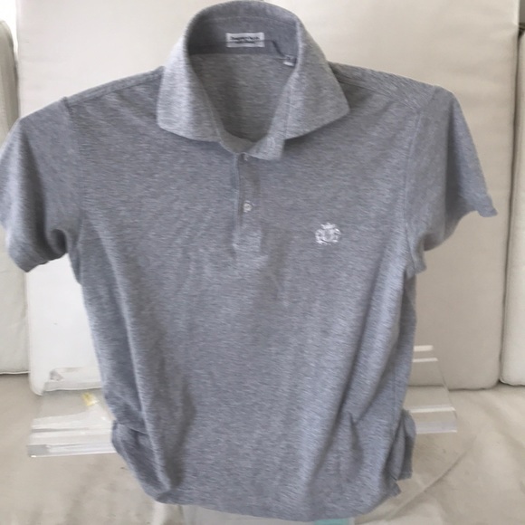 Domenico Vacca stretch Gray shirt sleeve men’s L - Picture 1 of 2